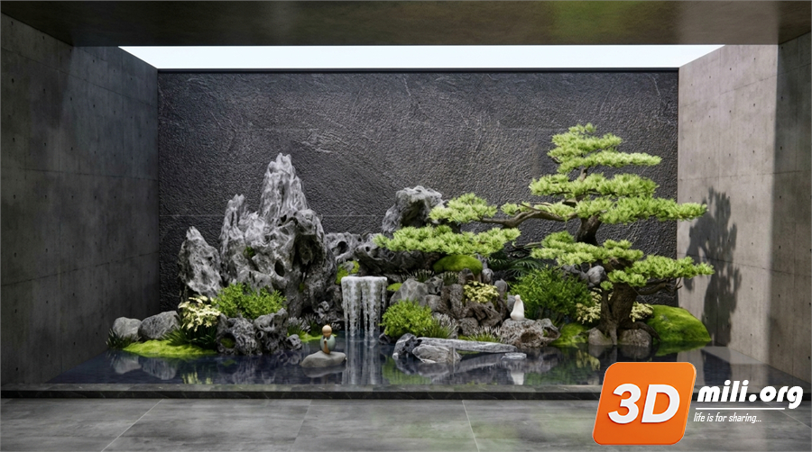 Rockery Skp Files